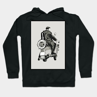 scooter boy Hoodie